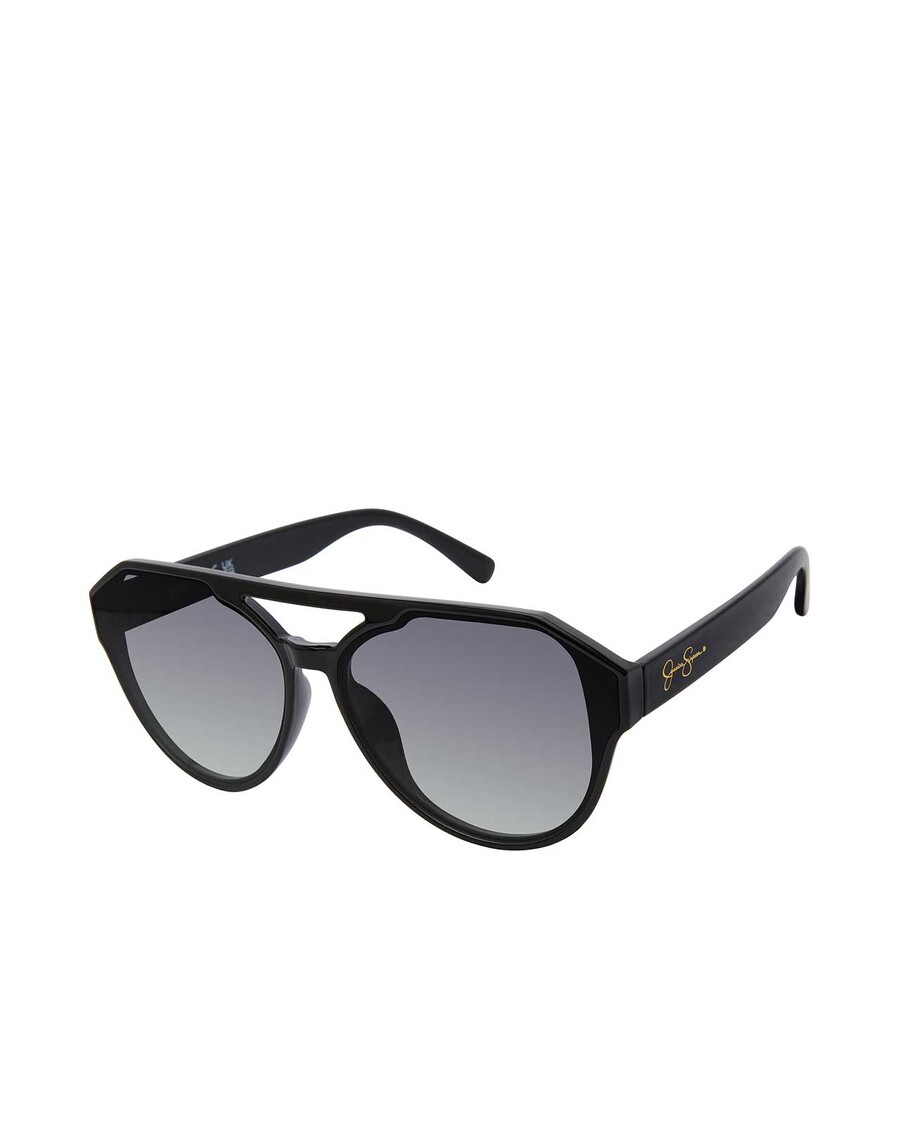 Jessica Simpson Aviator Sunglasses in Black