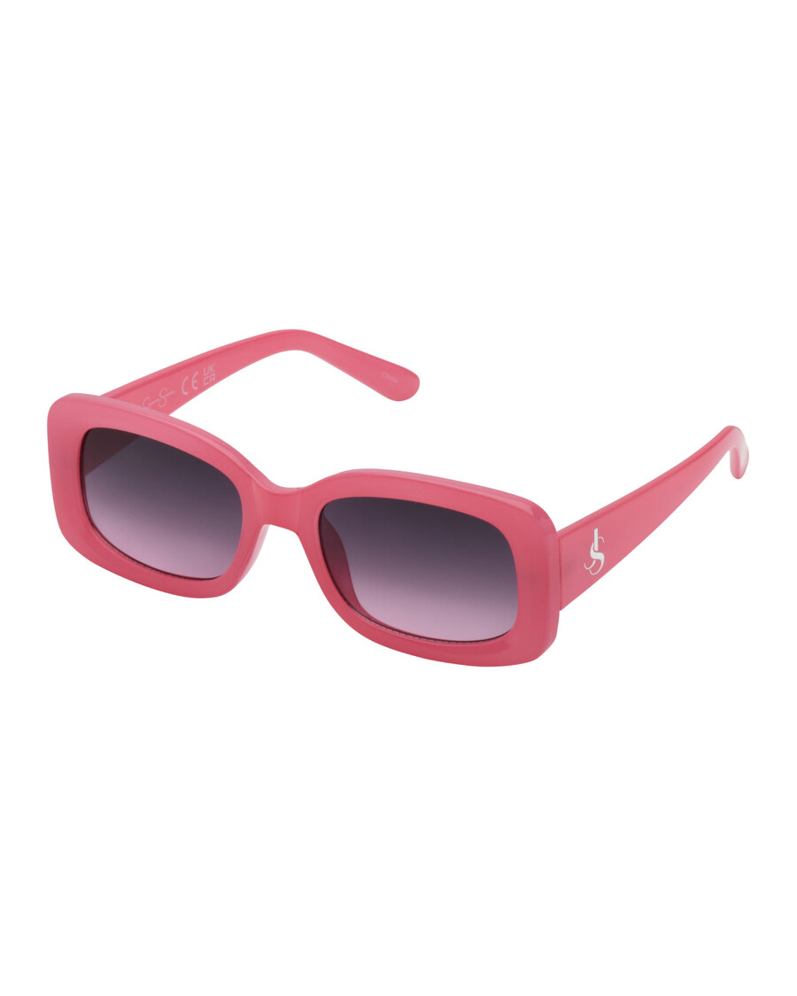 Jessica Simpson Retro Sunglasses in Pink