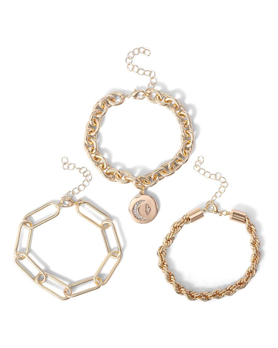 Jessica Simpson 3-Piece Bracelet Set