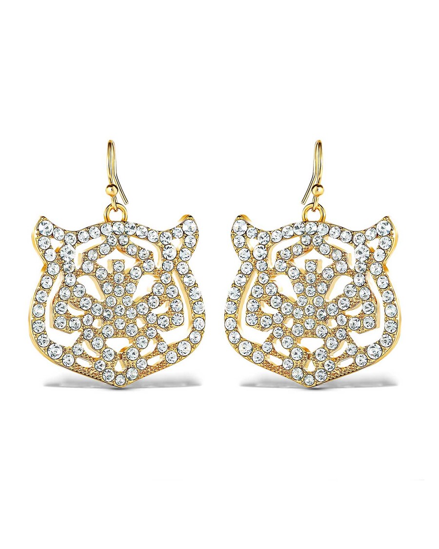 Jessica Simpson Tiger Drop Earrings