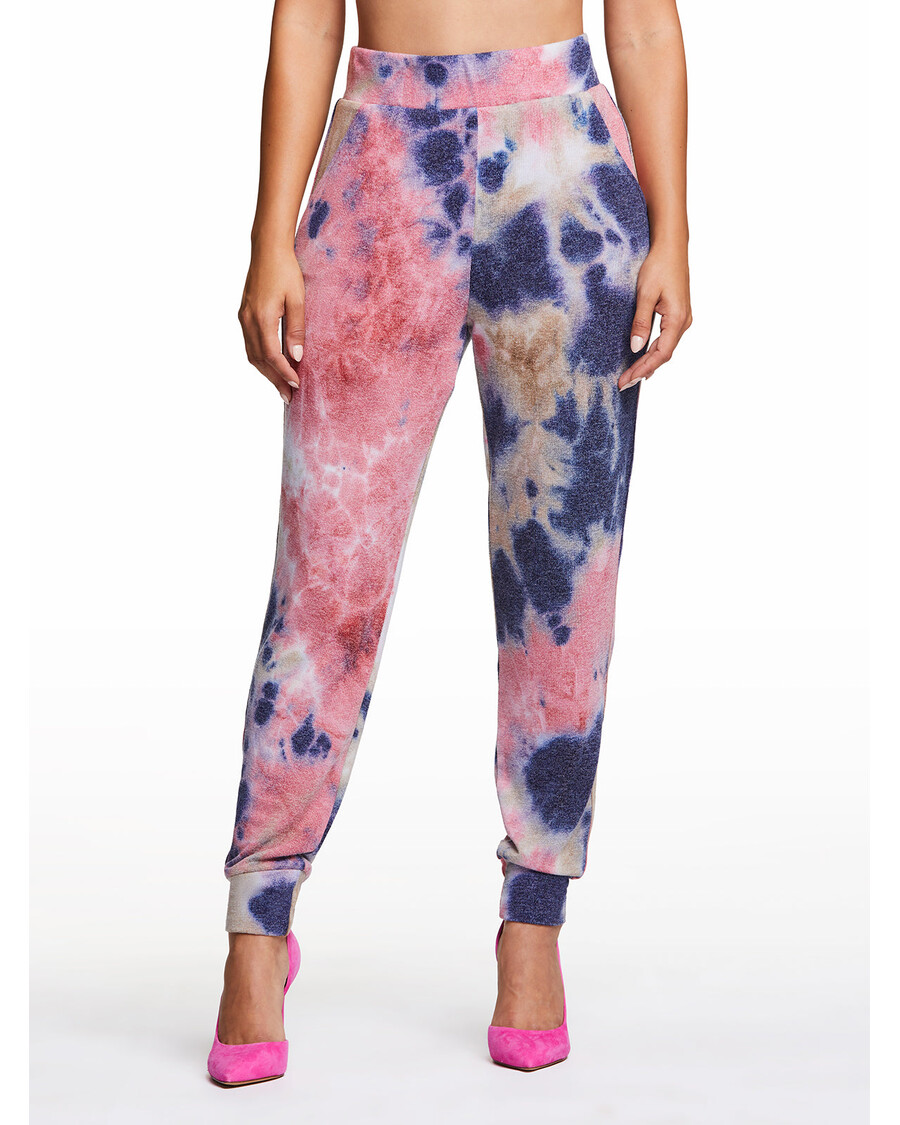 Jessica Simpson Riya Tie dye Pant in Multi Tie Dye