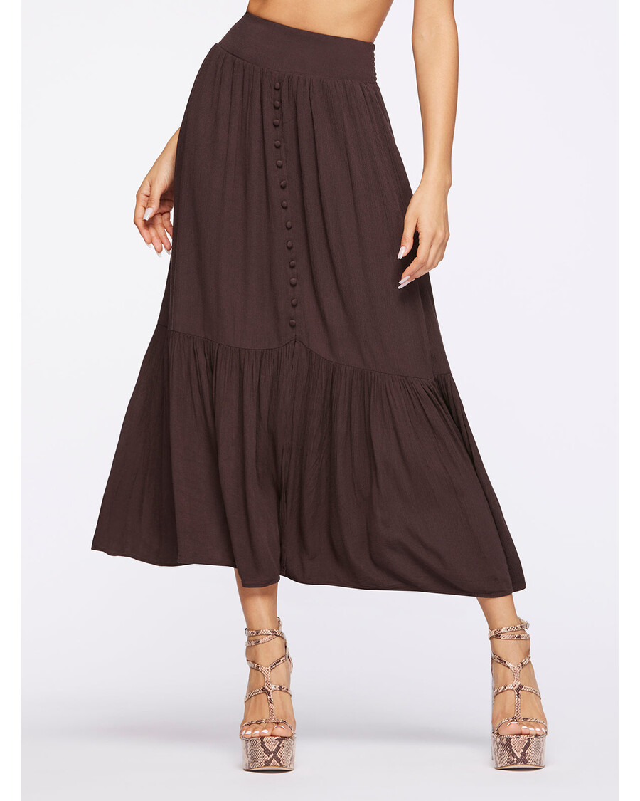 Jessica Simpson Kelsie Skirt in Coffee