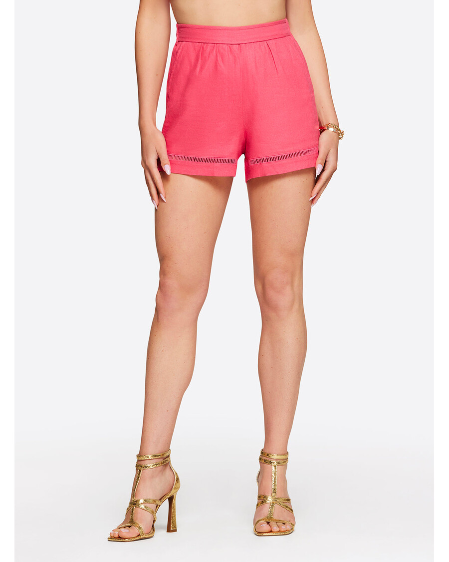 Jessica Simpson Karla Shorts in Claret Red