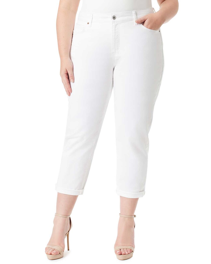 Jessica Simpson Mika Best Friend Slouchy Skinny in White