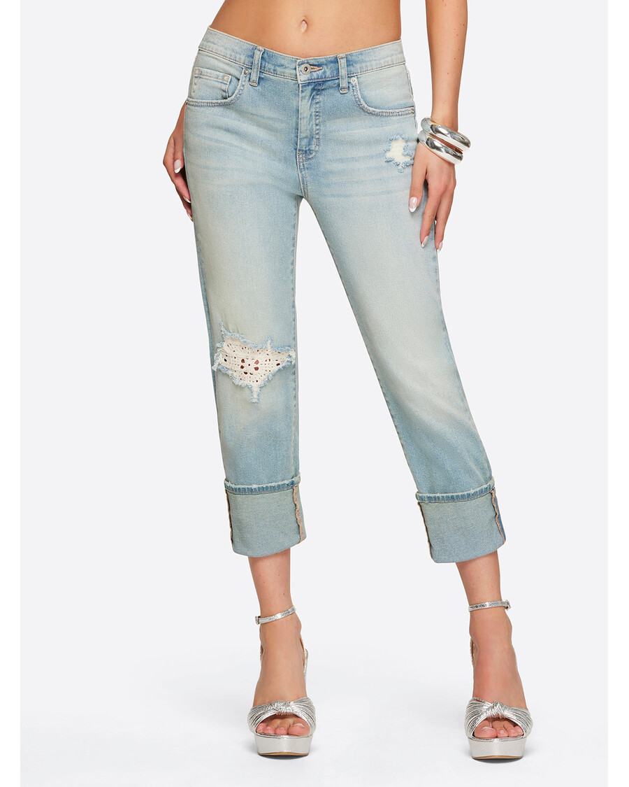 Jessica Simpson Mika Best Friend Slouchy Skinny in Sightseeing