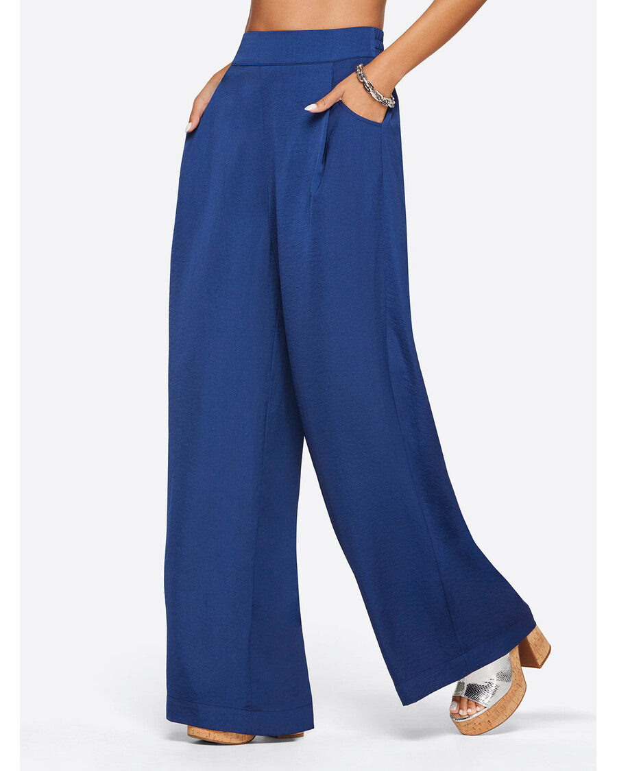 Jessica Simpson Winnie Wide Leg Pants in Medieval Blue