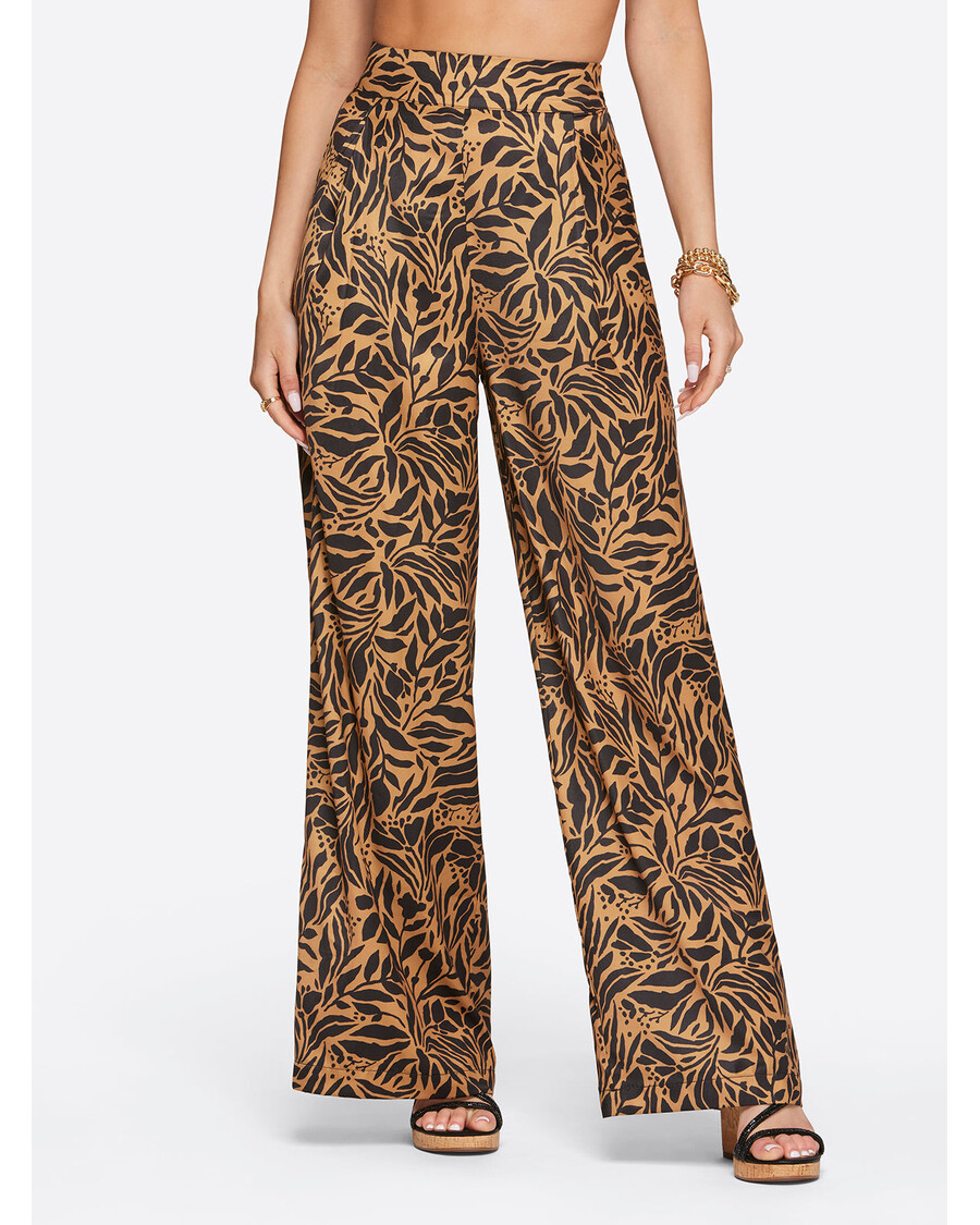 Jessica Simpson Winnie Wide Leg Pants in Zebra Floral