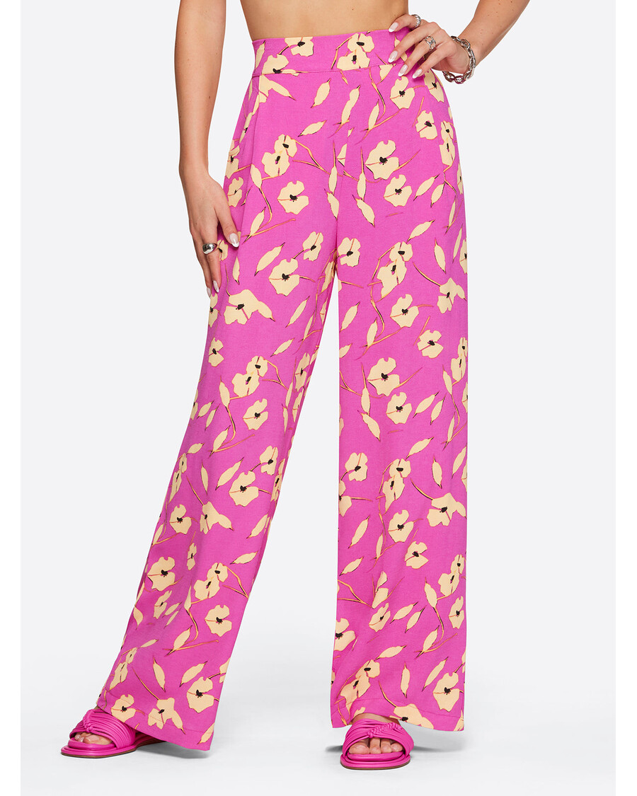 Jessica Simpson Winnie Wide Leg Pants in Withering Petals