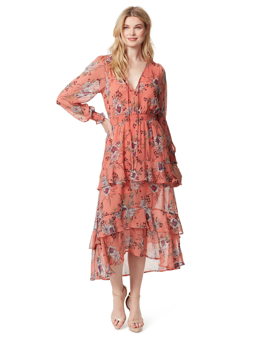 Jessica Simpson Harmony Maxi Dress in Floral Burst