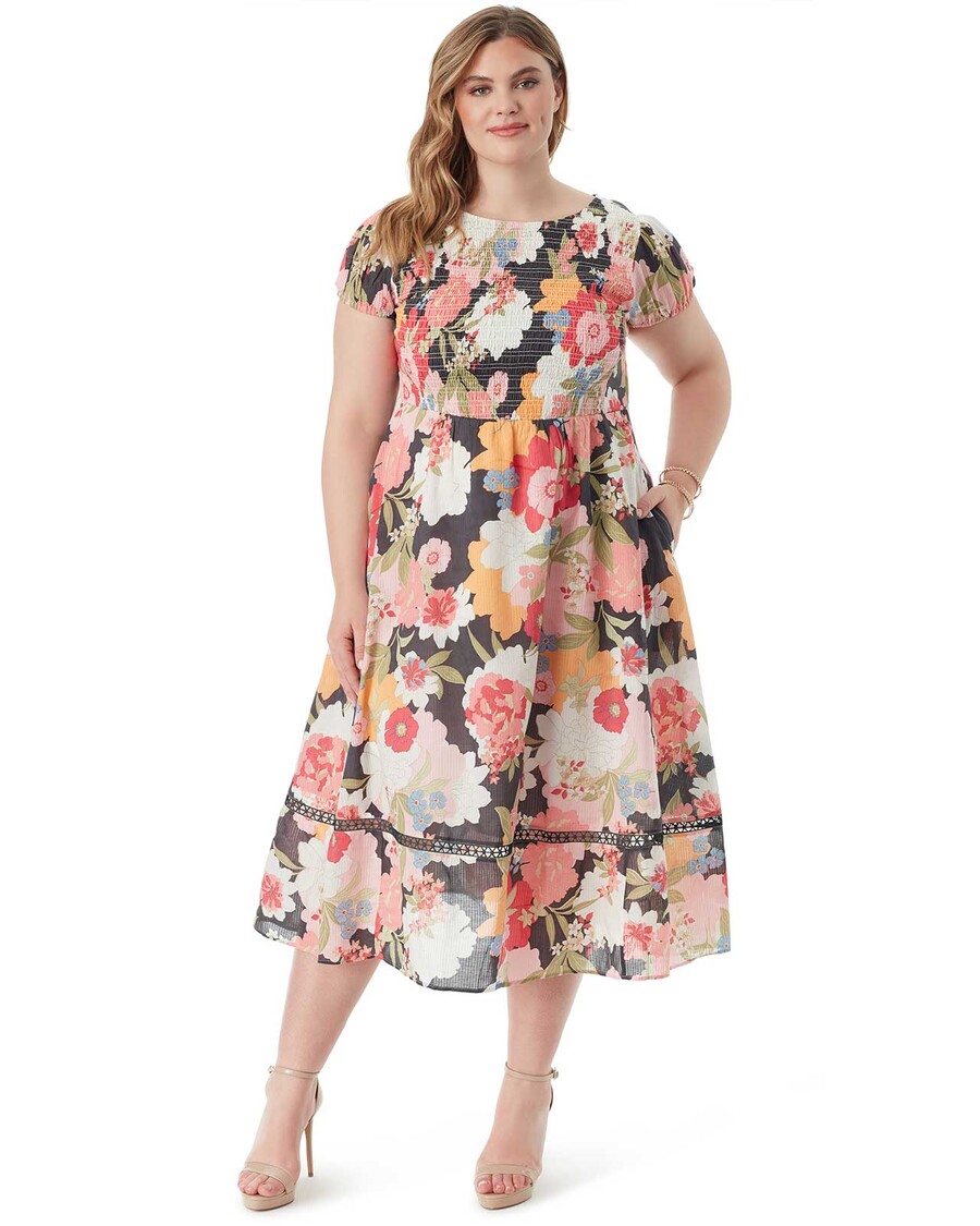 Jessica Simpson Leighten Dress in Blooms In The Bay