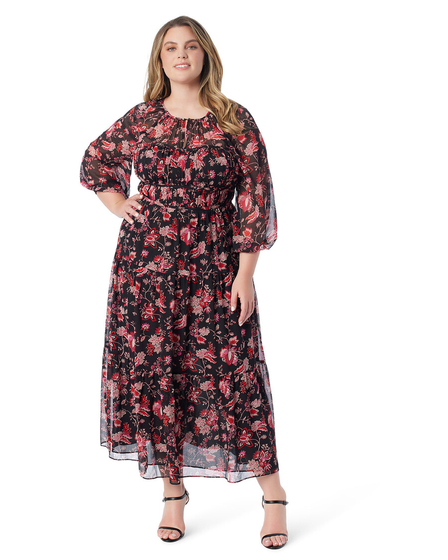 Jessica Simpson Adeline Maxi Dress in Willow Beauties