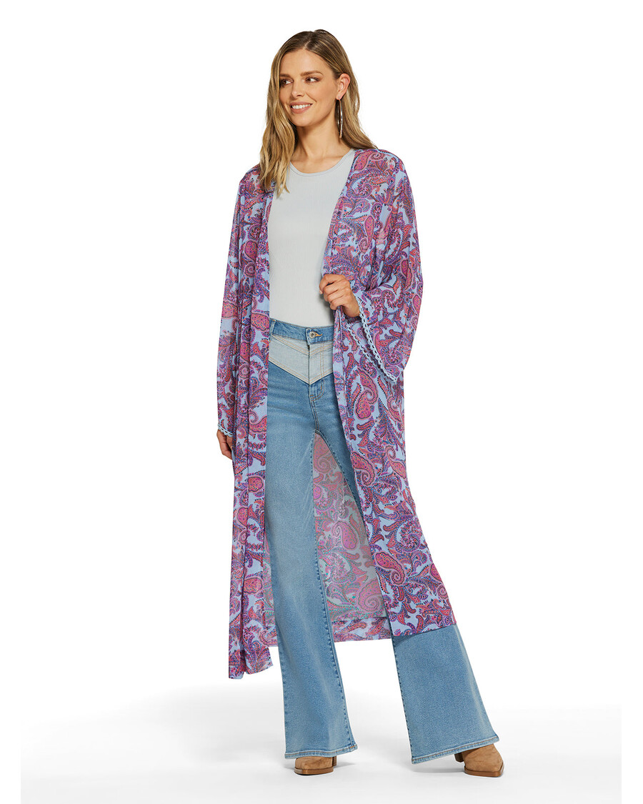 Jessica Simpson Blakely Duster in Solitary Pasiley