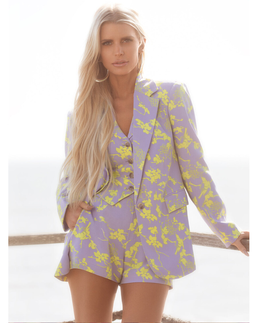 Jessica Simpson Kailani Blazer in Hidden Lotus