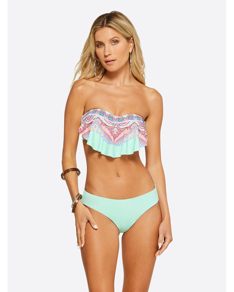 Jessica Simpson Carnival in Rio Handkerchief Bandeau in Cool Multi