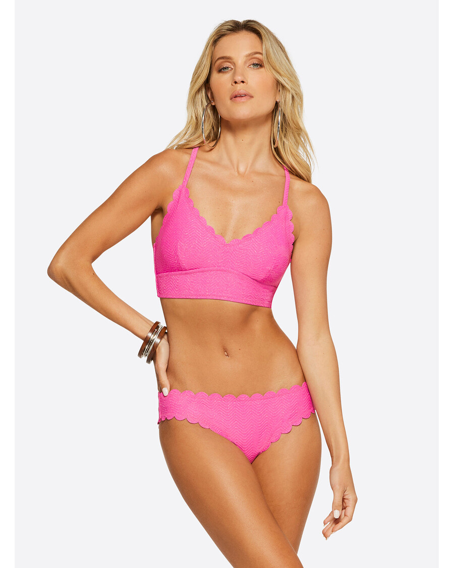 Jessica Simpson Under the Sea Cropped Cami in Pink Parfait