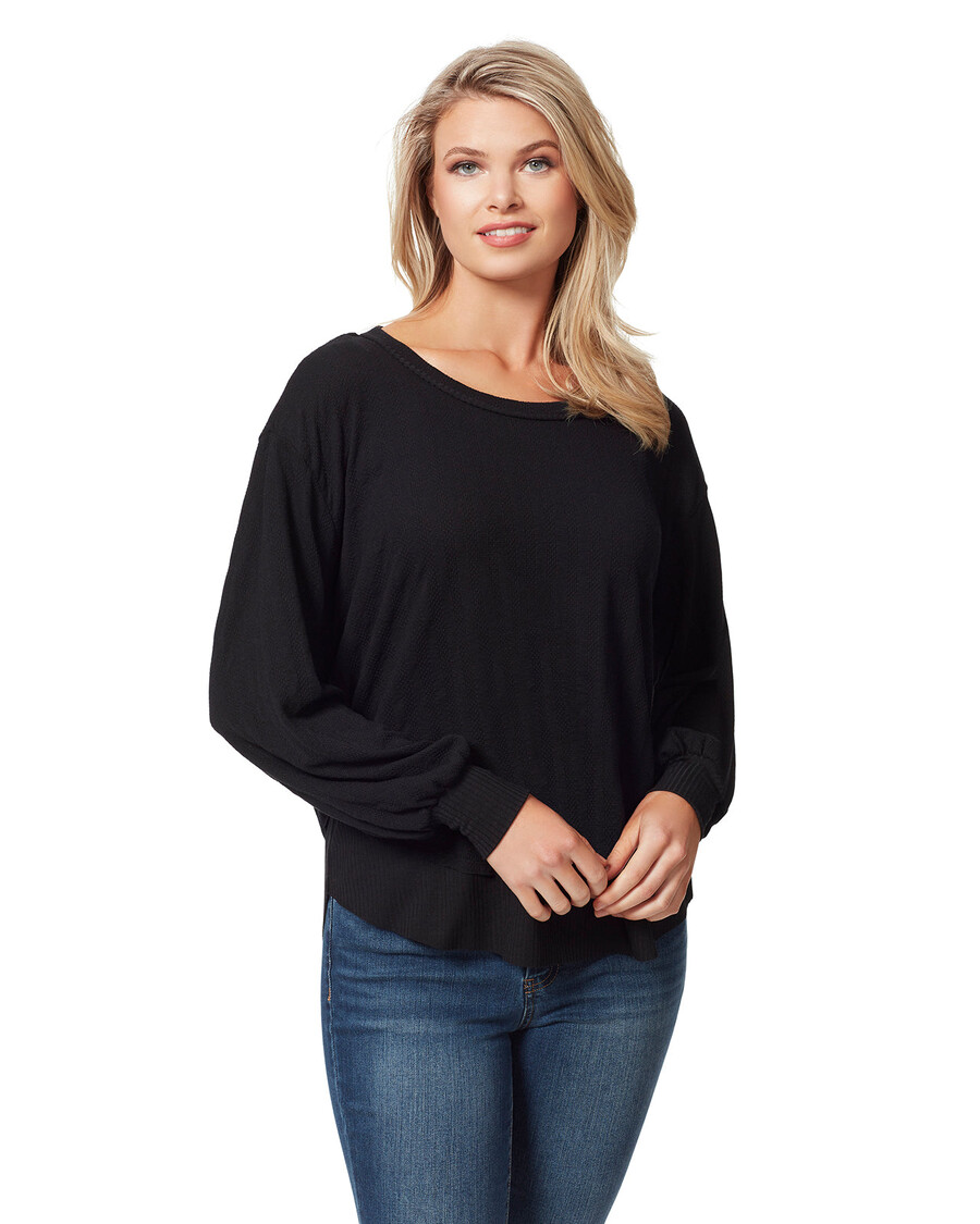 Jessica Simpson Poppy Top in Black