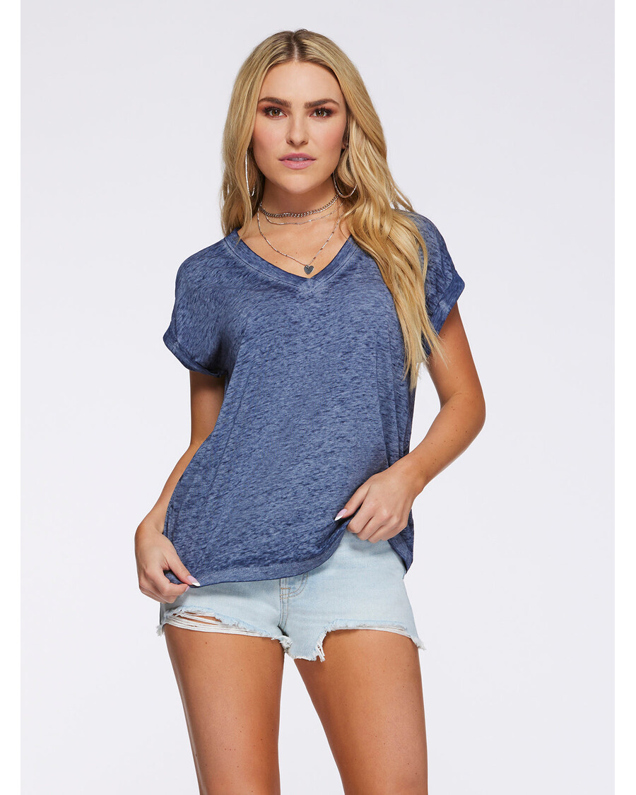 Jessica Simpson Amory Tee in Dress Blues