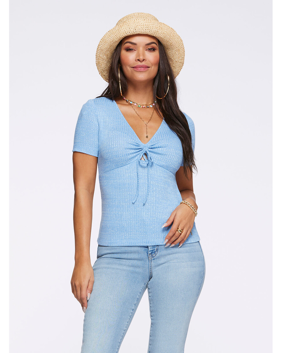 Jessica Simpson Kendyl Top in Blue Yonder