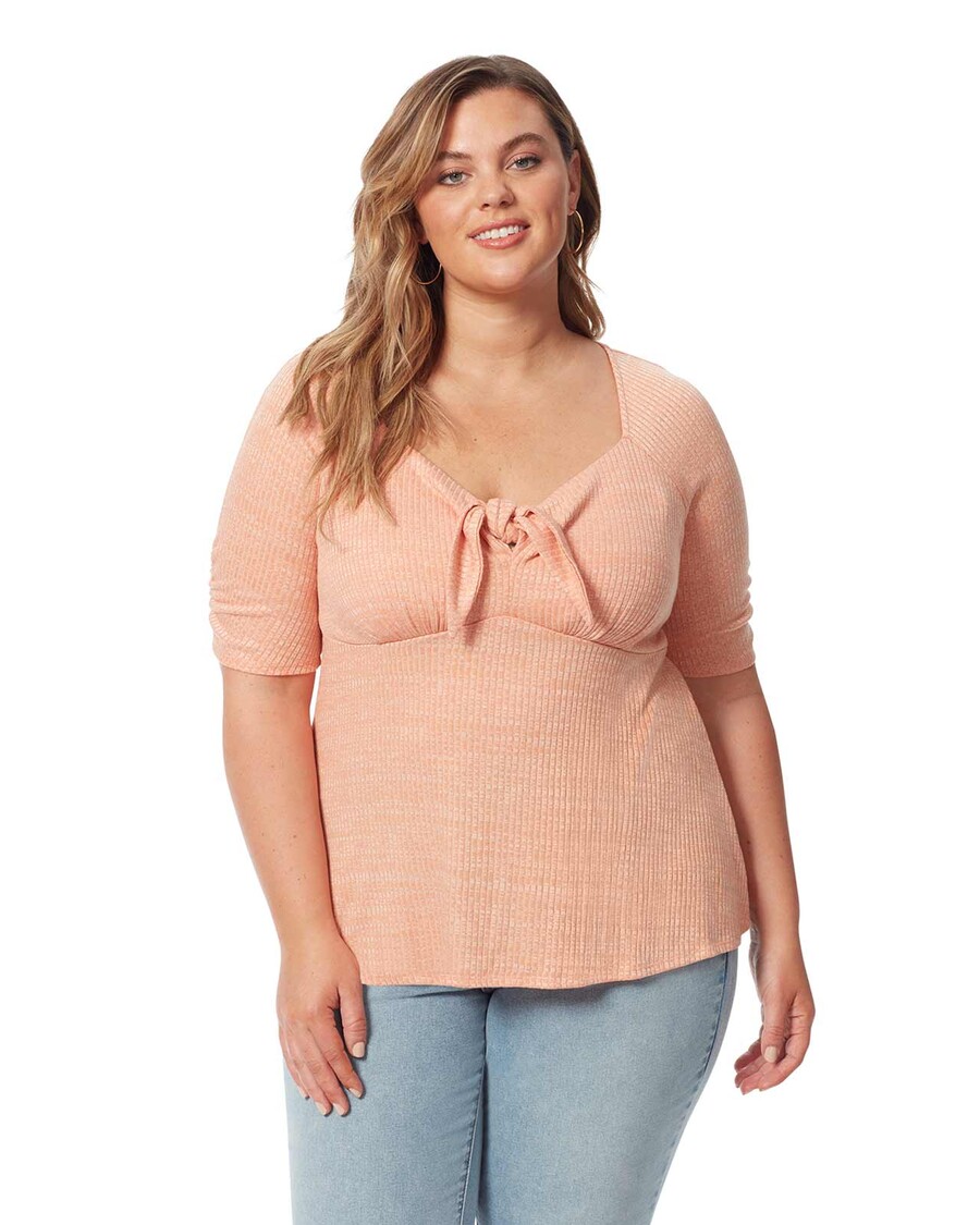 Jessica Simpson Lyndsey Top in Brandied Melon