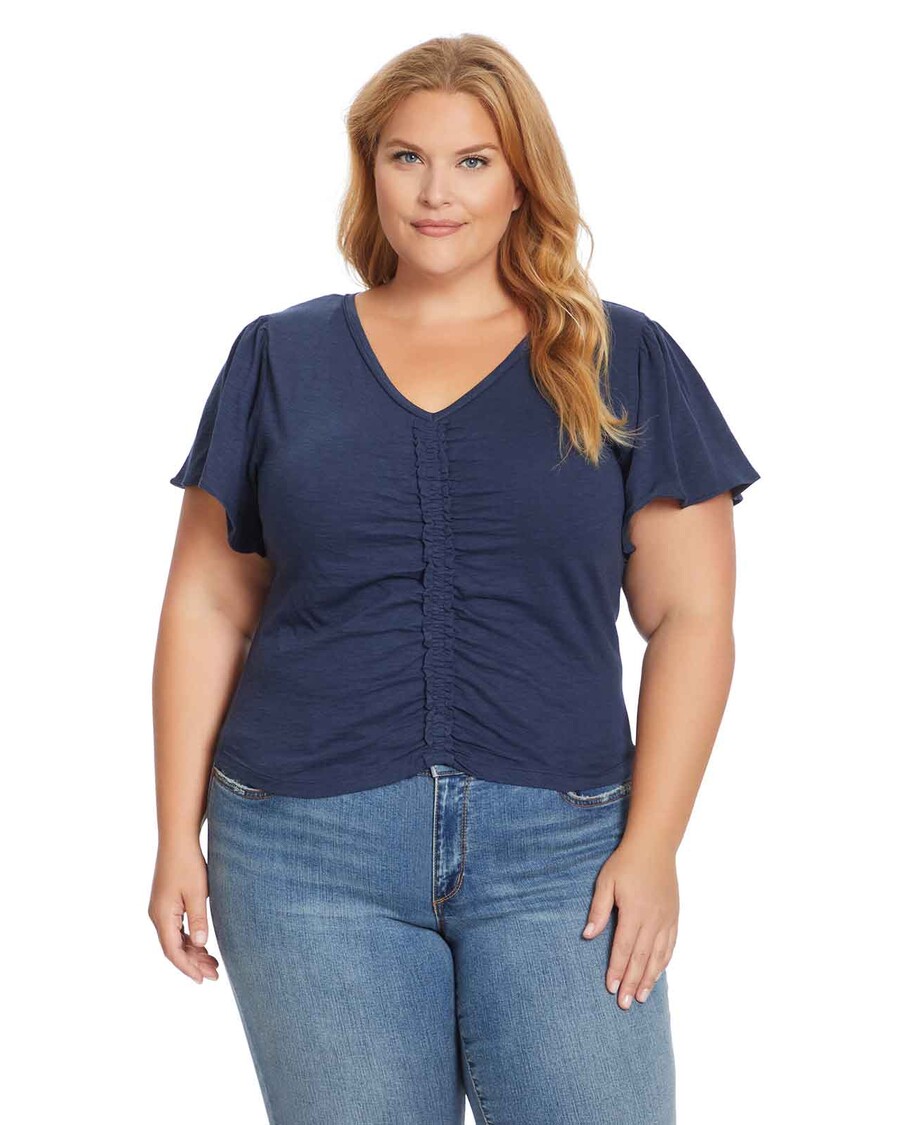 Jessica Simpson Ophelia Top in Dress Blues