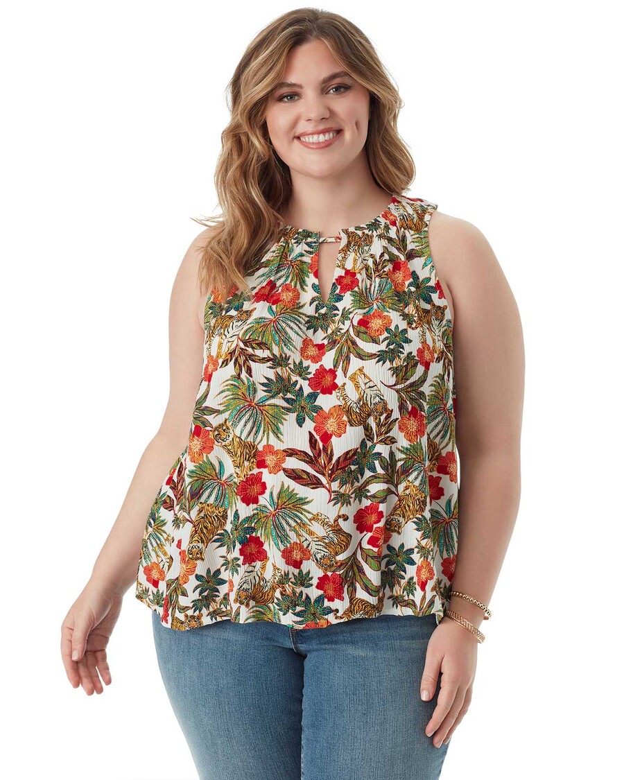 Jessica Simpson Dorris Tank in Jungle Parade