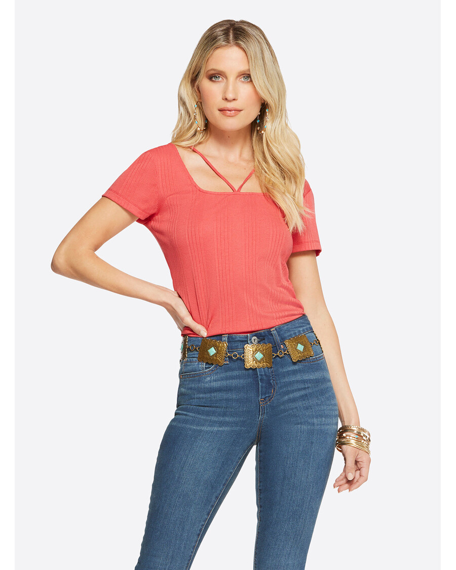 Jessica Simpson Pippa Top in Baked Apple