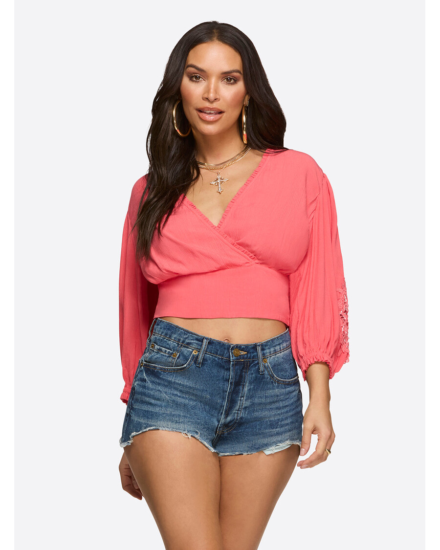 Jessica Simpson Patsy Top in Rose Of Sharon