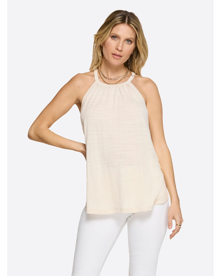 Jessica Simpson Nyre Tank in Parchment