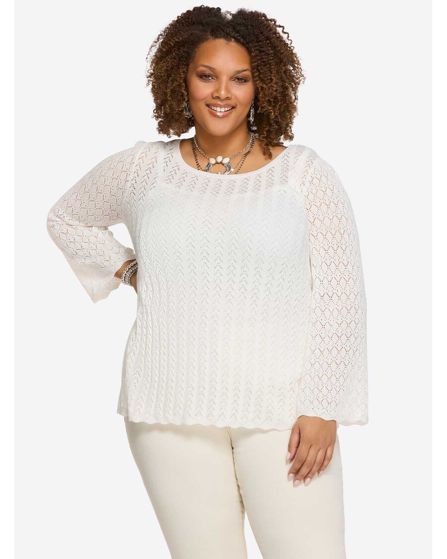 Jessica Simpson Dreamer Top in Gardenia