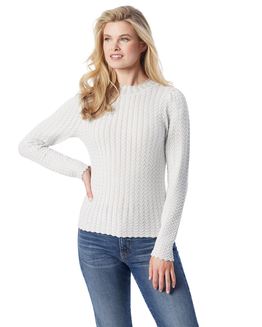 Jessica Simpson Camilla Sweater in Gardenia