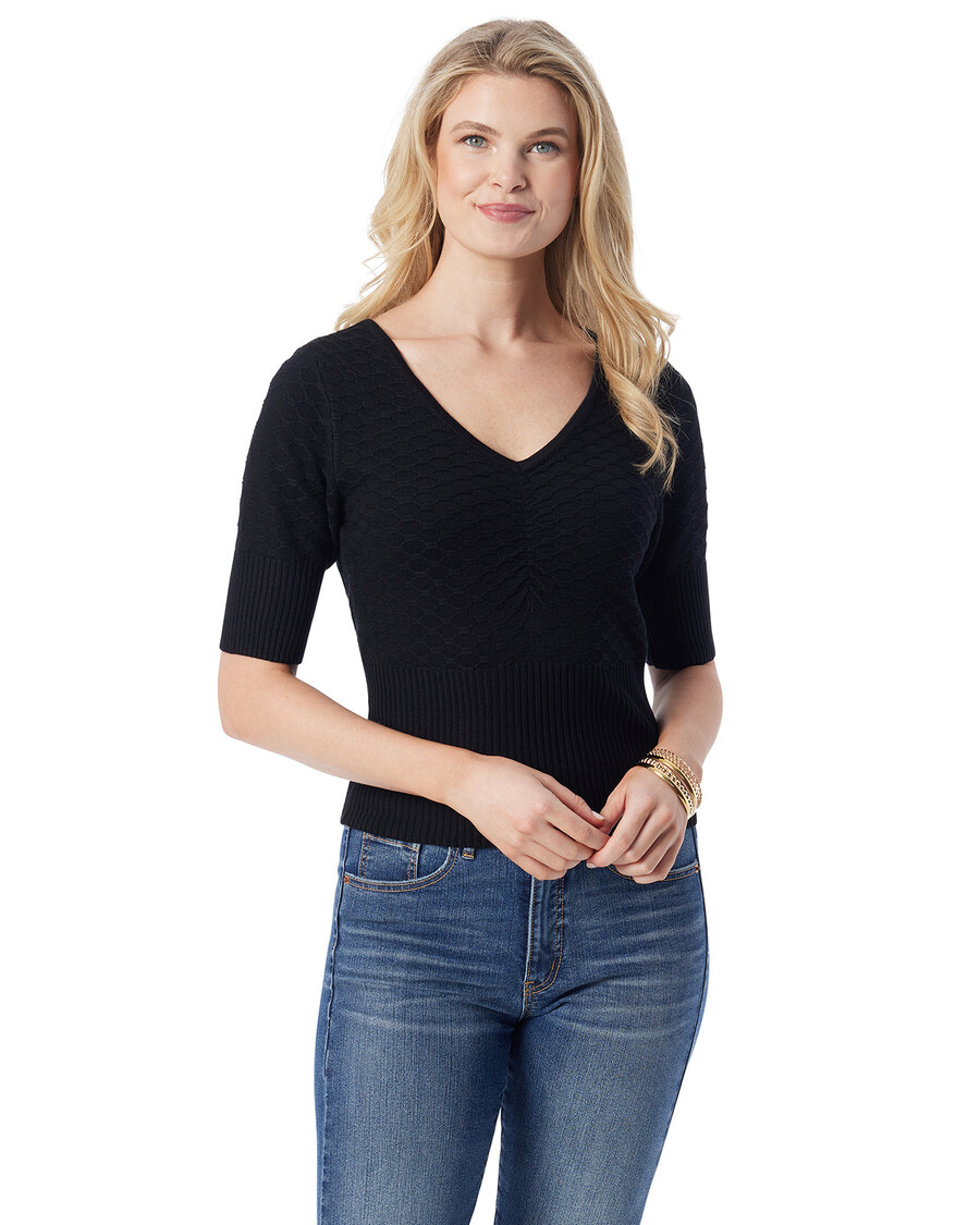 Jessica Simpson Imani Top in Anthracite