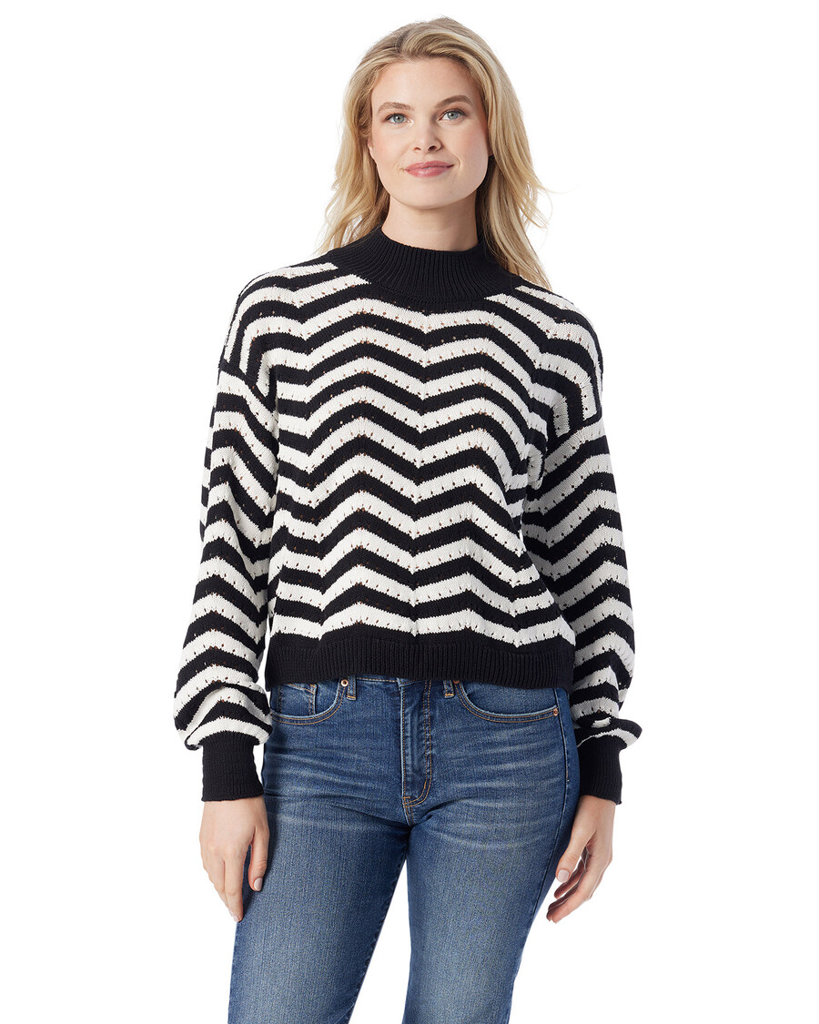 Jessica Simpson Farai Sweater in Anthracite Combo