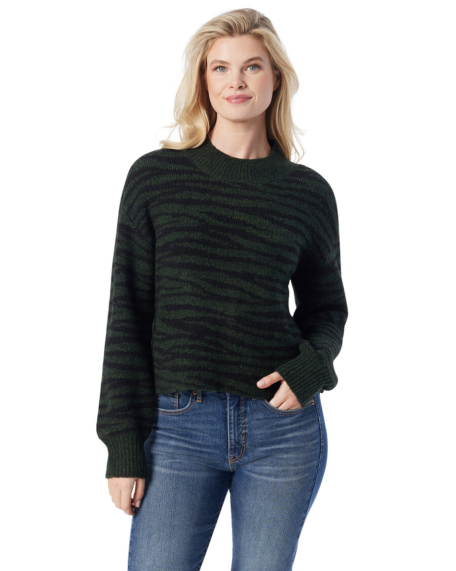 Jessica Simpson Portia Sweater in Animal Jacquard