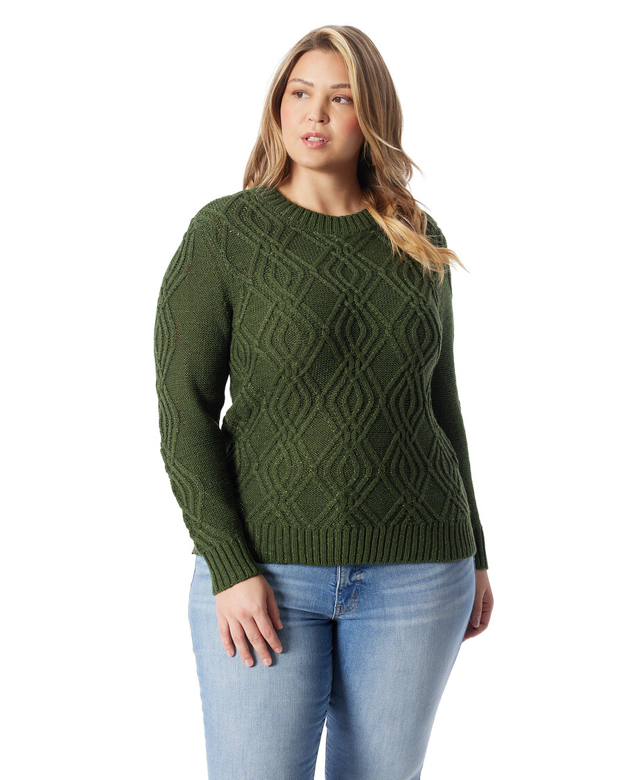 Jessica Simpson Ayaan Sweater in Black Forest