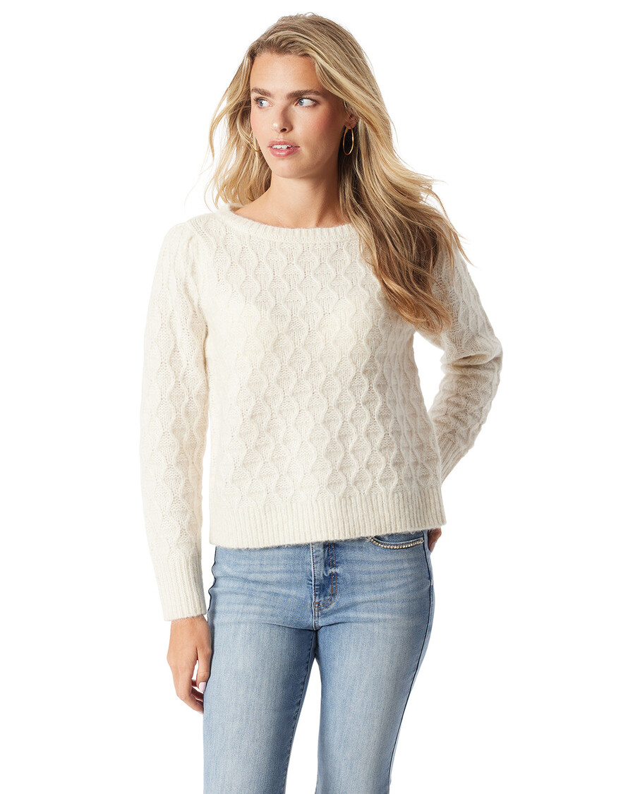 Jessica Simpson Kati Sweater in Oatmeal Combo