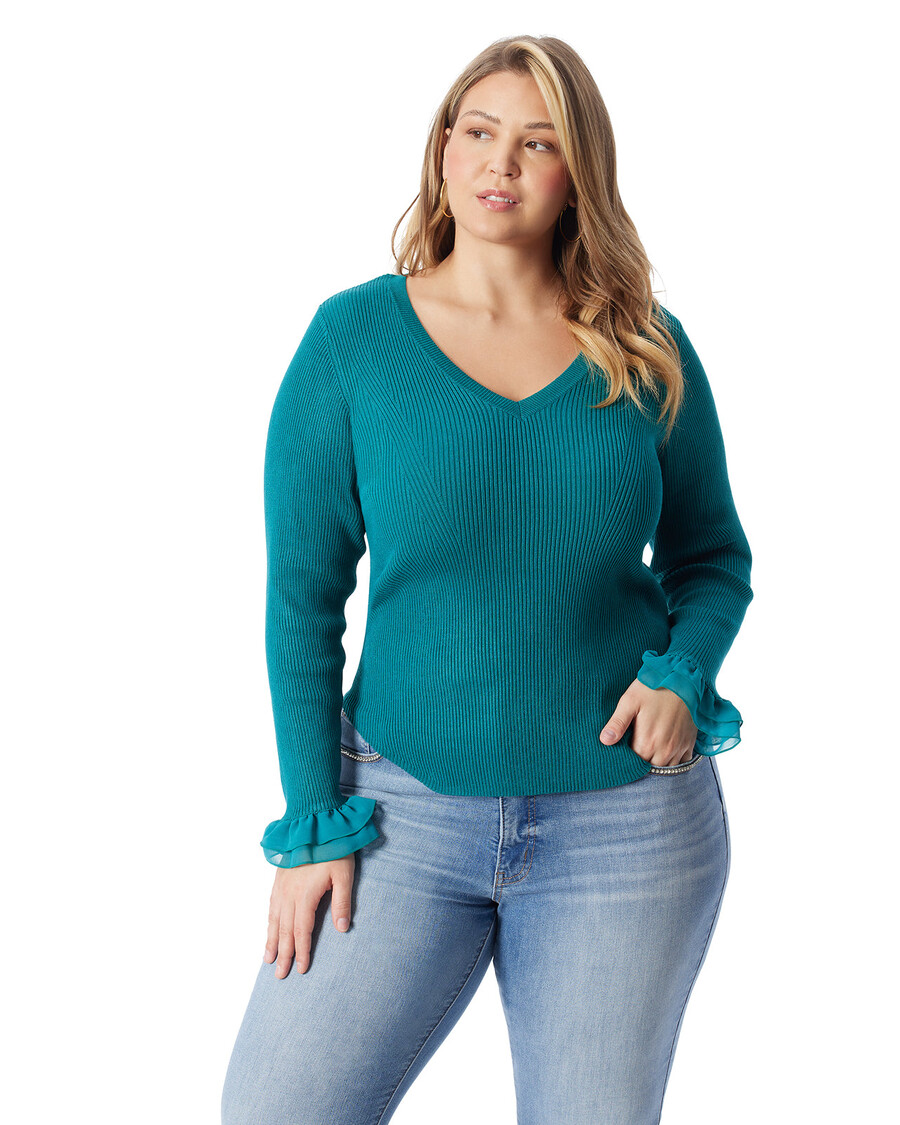 Jessica Simpson Selu Top in Teal Green