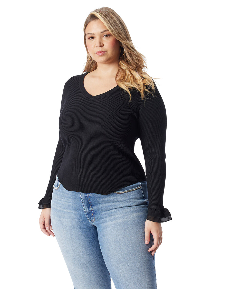 Jessica Simpson Selu Top in Black