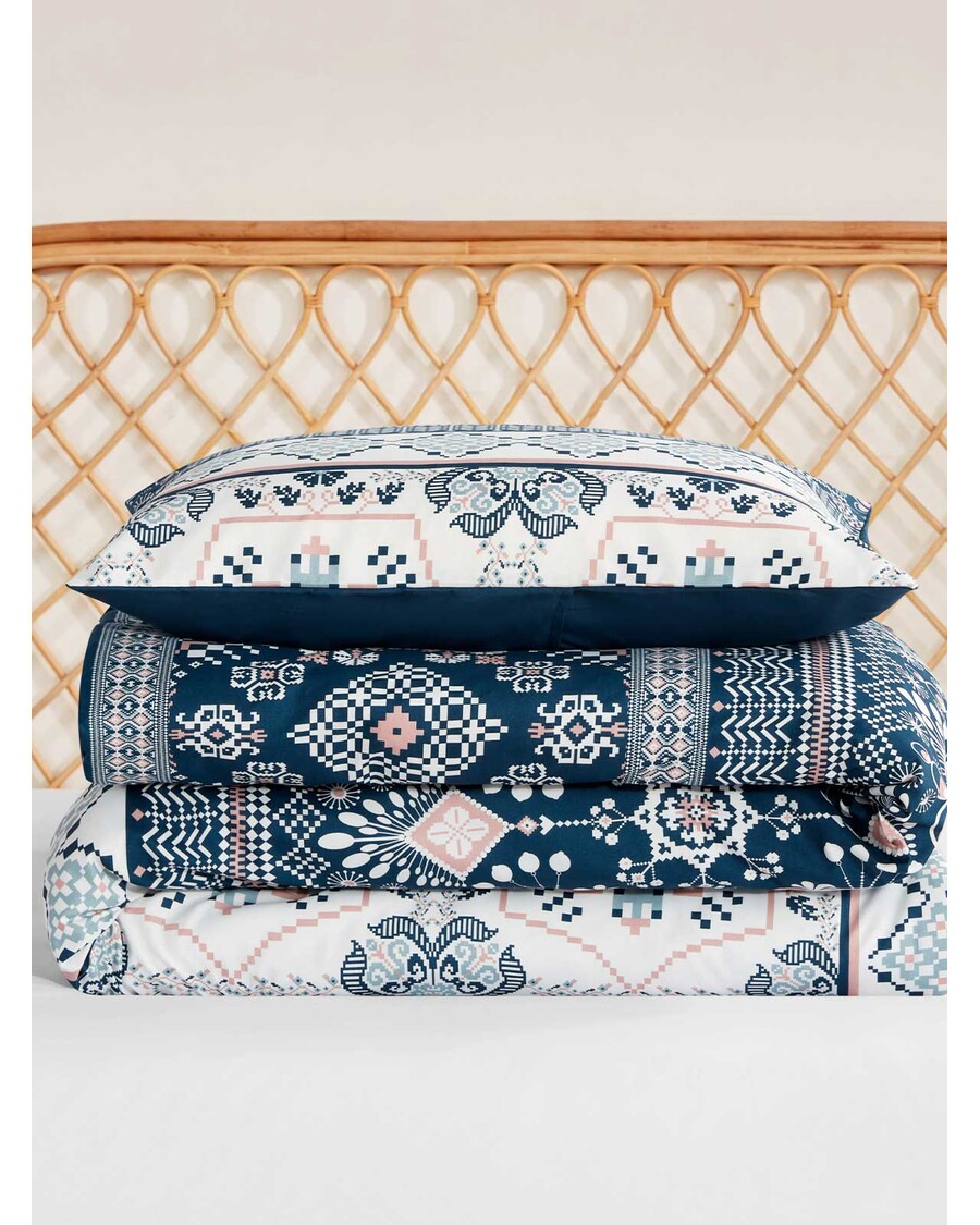 Jessica Simpson Boho Print Duvet Cover  Set