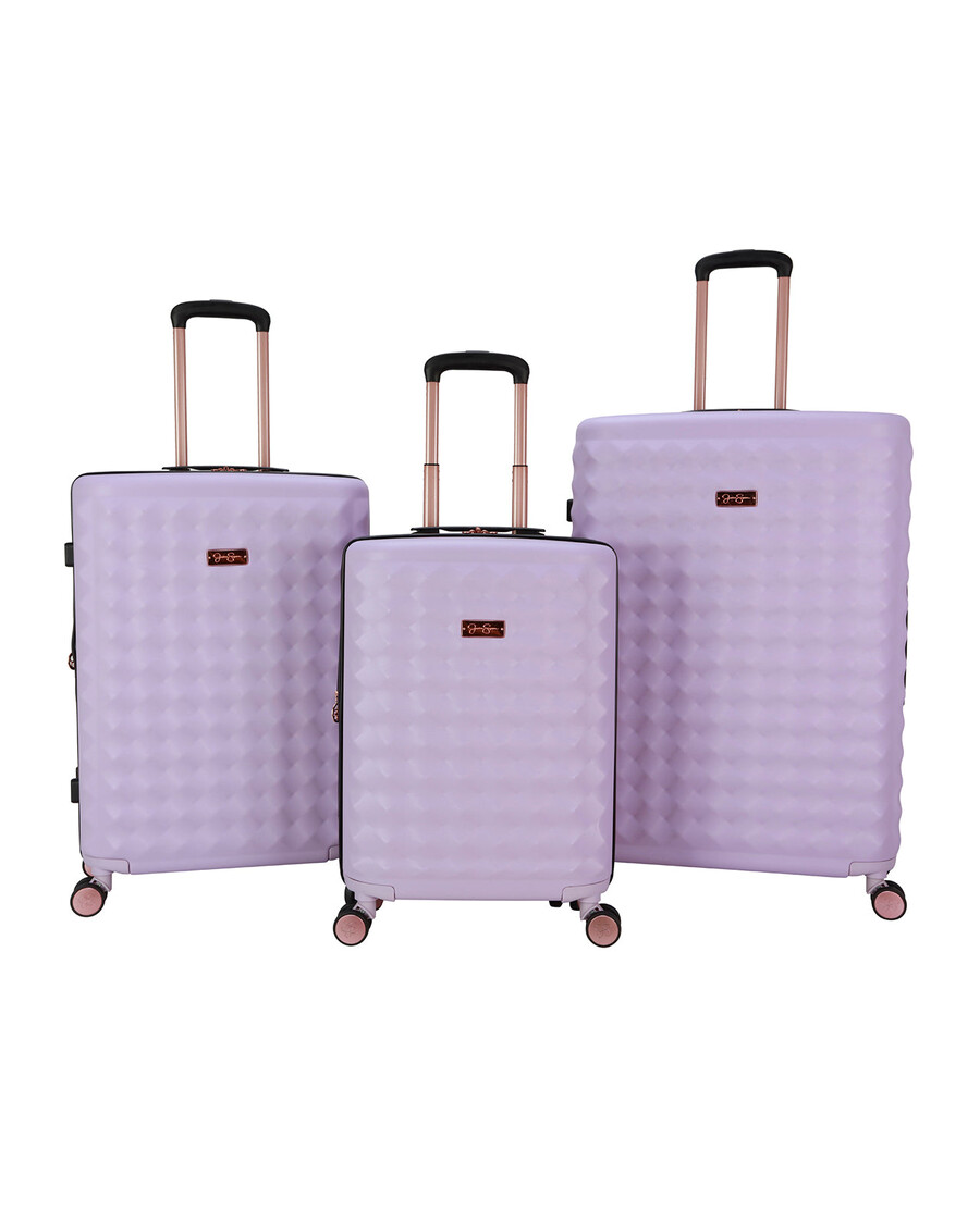 Jessica Simpson Vibrance Luggage Collection in Lavender Frost