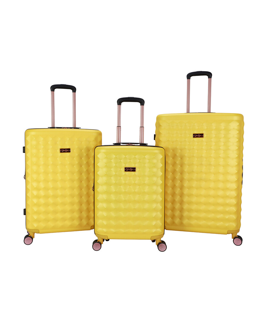 Jessica Simpson Vibrance Luggage Collection in Yellow