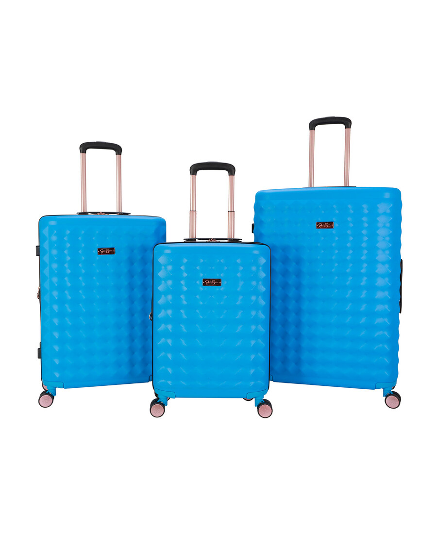 Jessica Simpson Vibrance Luggage Collection in Swedish Blue