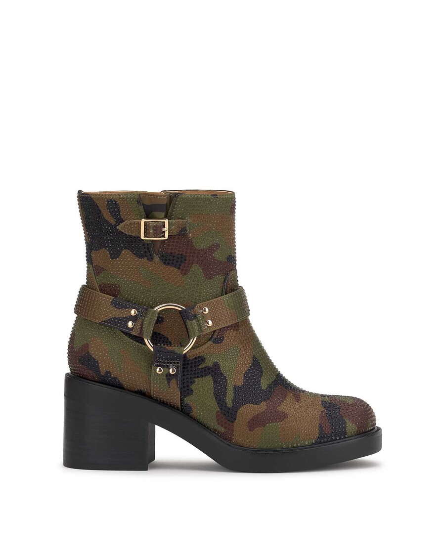 Jessica Simpson Ceridwen Moto Boot in Camo Crystal