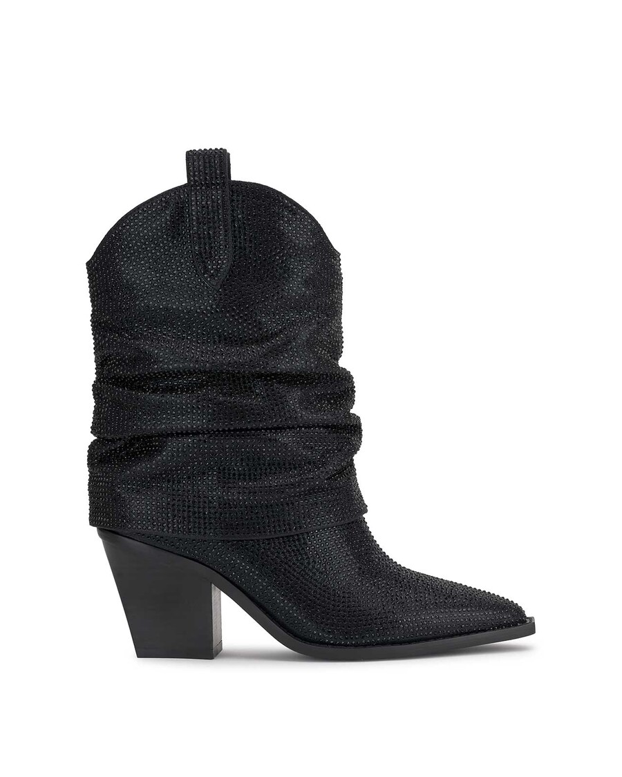 Jessica Simpson Gemorra Bootie in Black Crystal