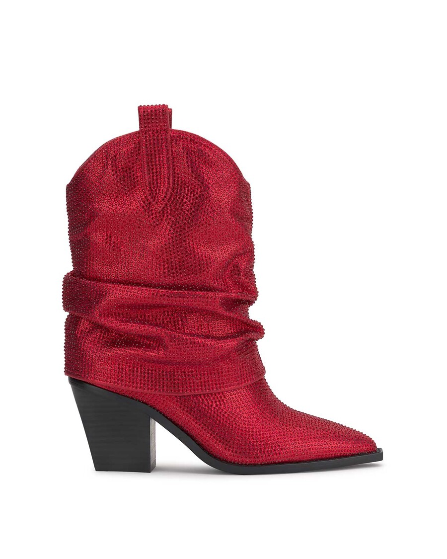 Jessica Simpson Gemorra Bootie in Red Muse