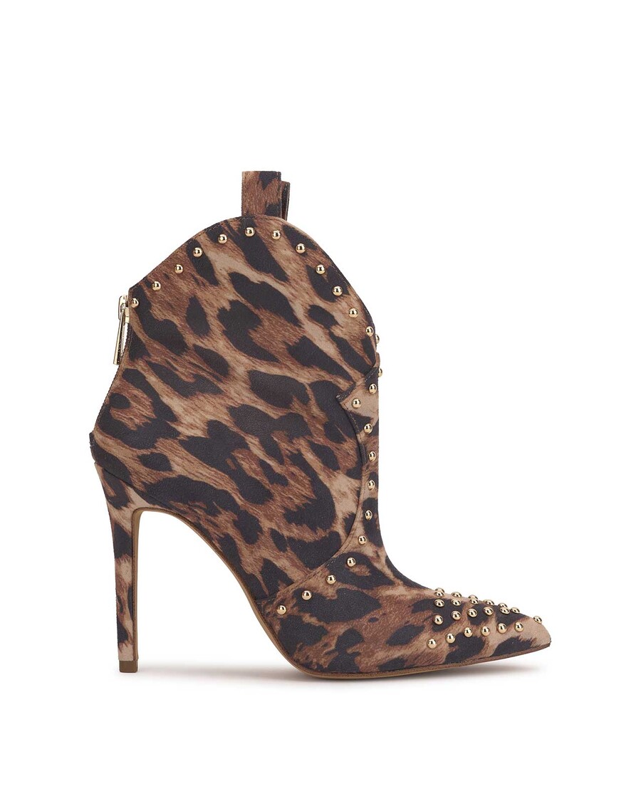 Jessica Simpson Pixillez Studded Bootie in Leopard