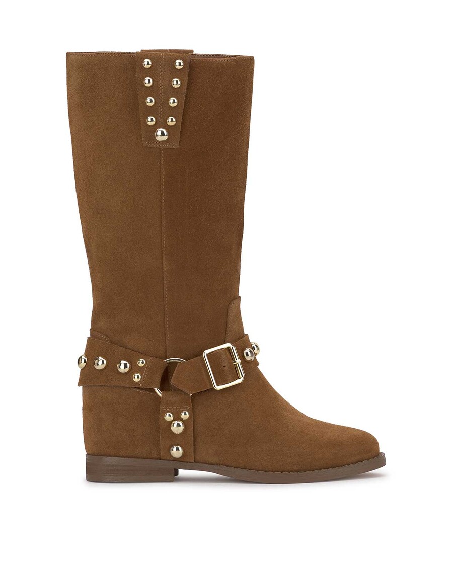 Jessica Simpson Milley Moto Boot in Tuscan Tan