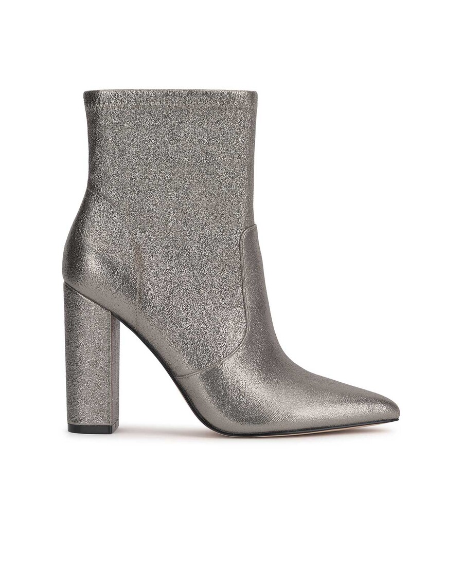 Jessica Simpson Narelle Pointed Toe Bootie in Pewter