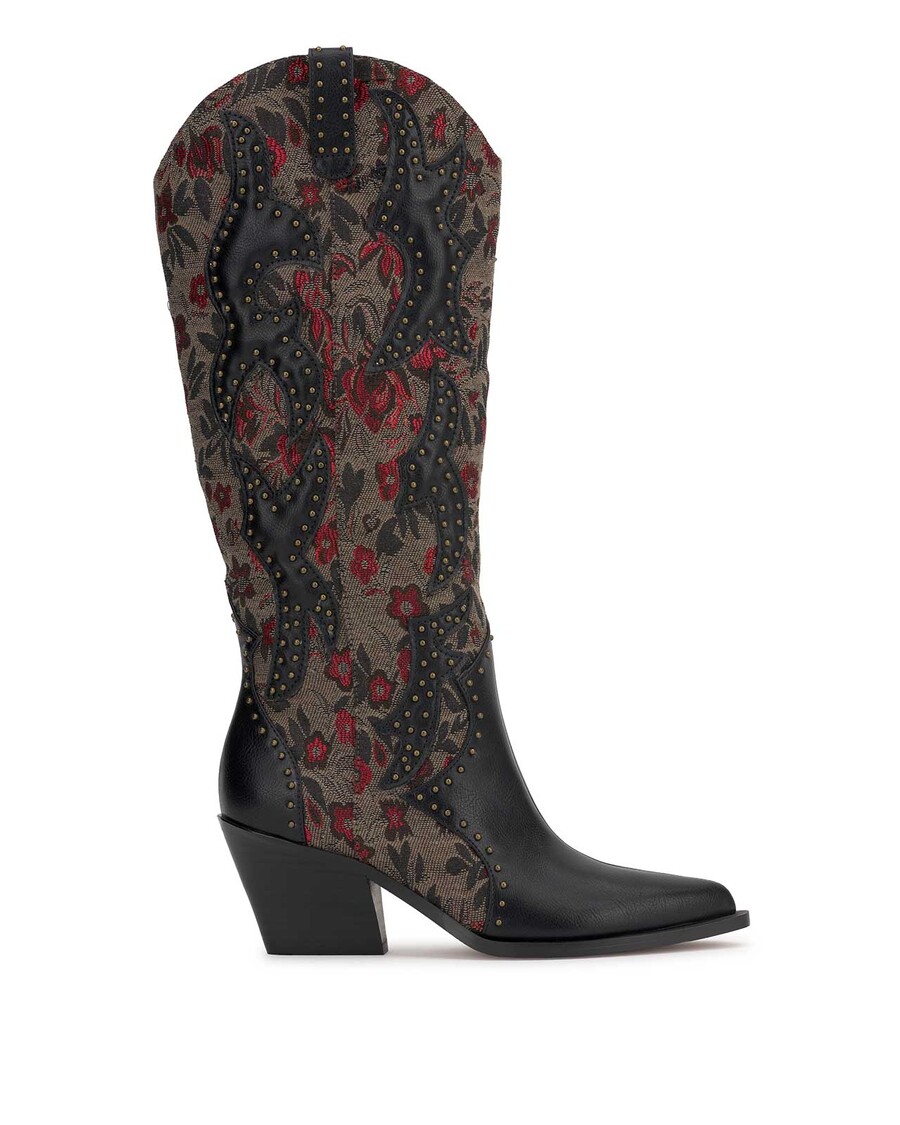 Jessica Simpson Zaikes Western Boot in Rosette Tapestry