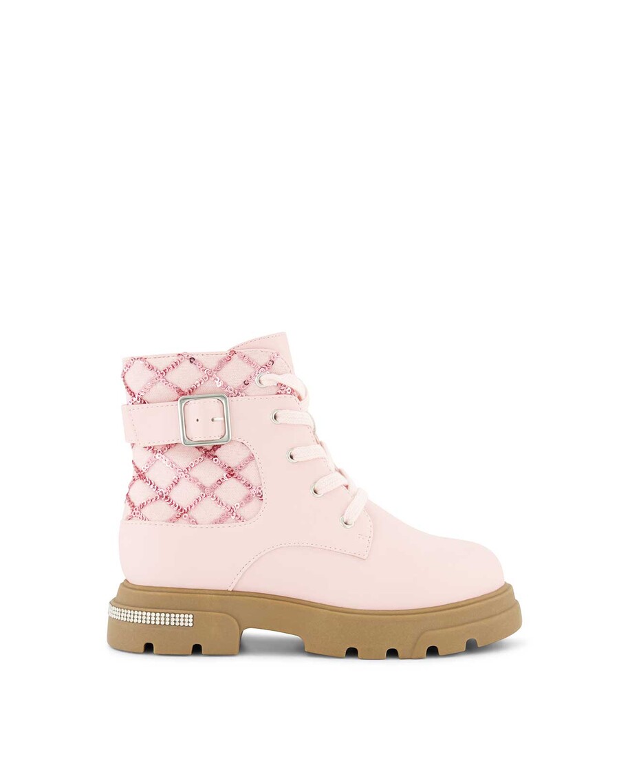 Jessica Simpson Little Girls' Rosa Buckle Boot in Blush