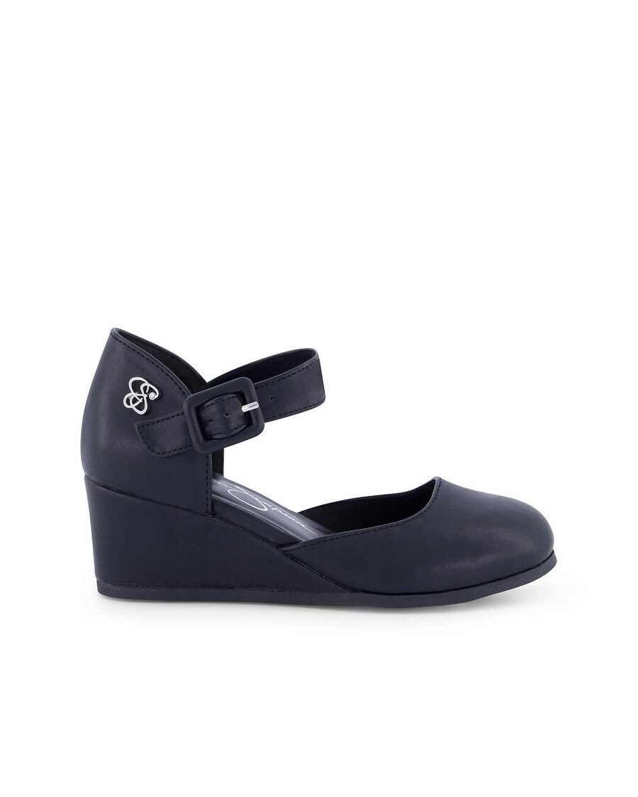 Jessica Simpson Girls' Tatiana Wedge Heel in Black